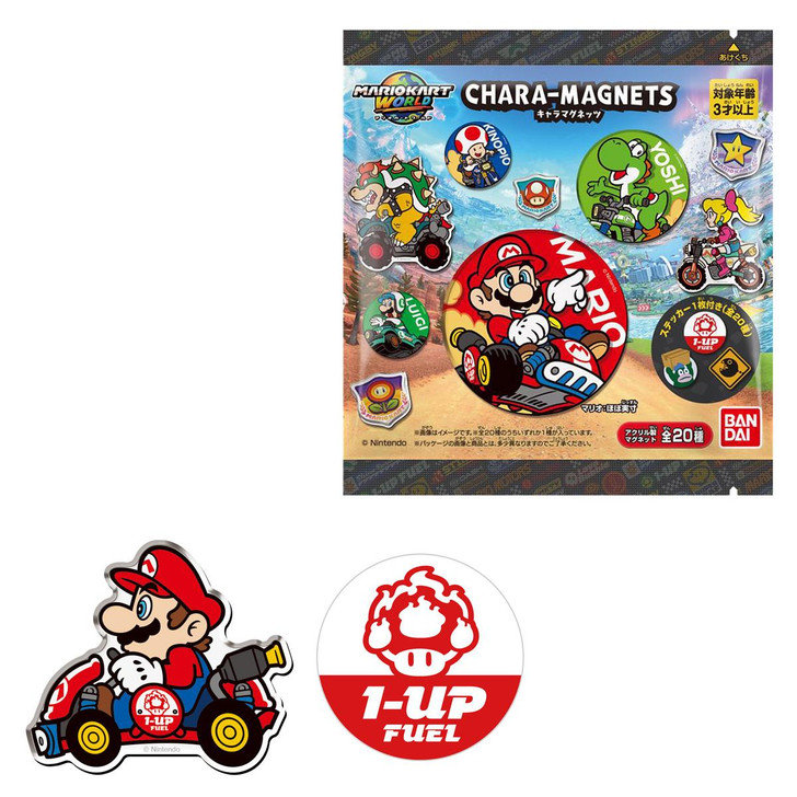 Mario Kart World Character Magnets BOX (14pcs)
