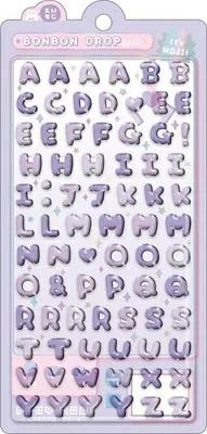 Other Q-LiA Bonbon Drop Alphabet Stickers (Purple) 