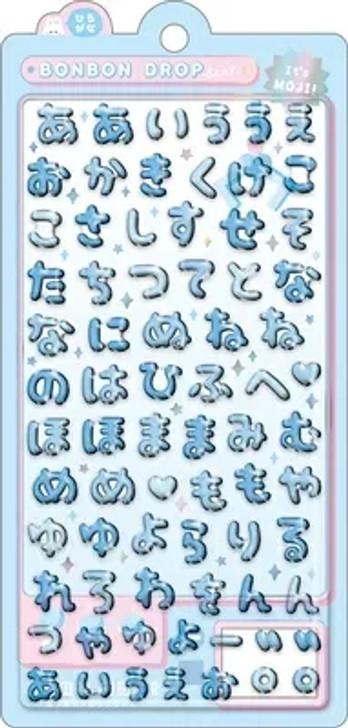 Other Q-LiA Bonbon Drop Hiragana Stickers (Blue)