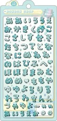 Other Q-LiA Bonbon Drop Hiragana Stickers (Mint Green) 