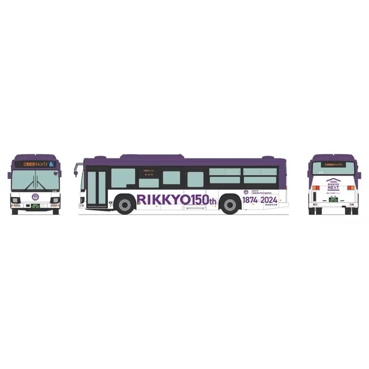 Tomytec Bus Collection HB016 Rikkyo Gakuin School Bus (HO scale)
