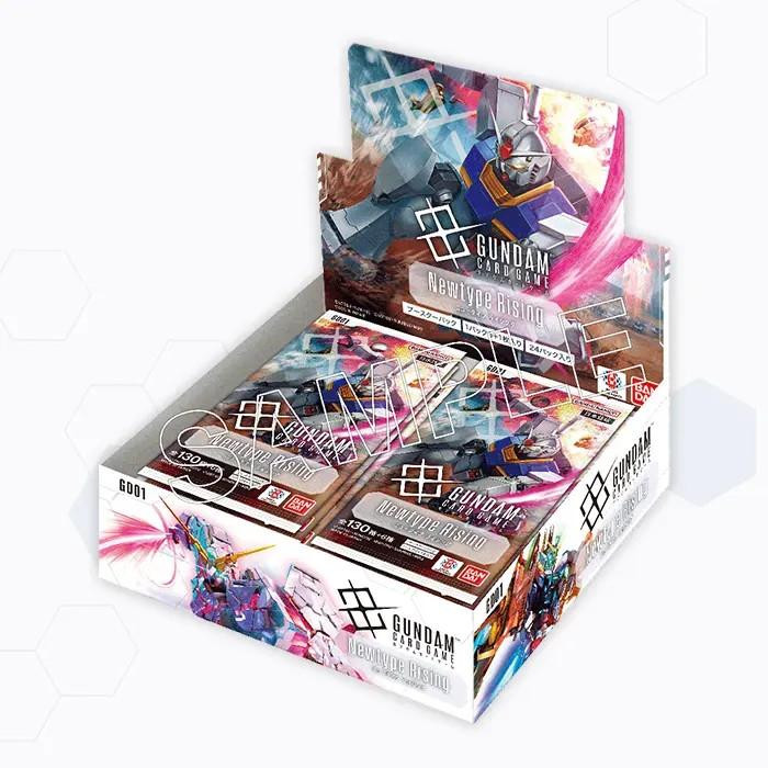 Gundam Card Game -Newtype Rising- [GD01] Booster Pack BOX (24 Packs)