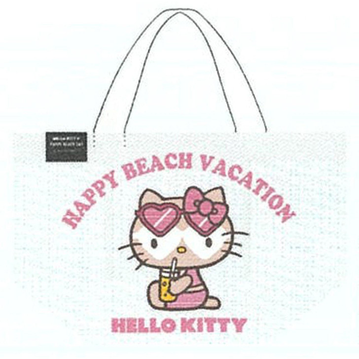 Other Hello Kitty Happy Beach Day Mesh Bag WH 