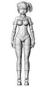  Hasegawa A.S.G Girls EMO-X0024 "Ciel" 1/12 Plastic Model 