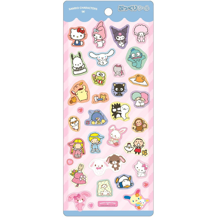 T's Factory Sanrio Puffy Stickers Sanrio Characters