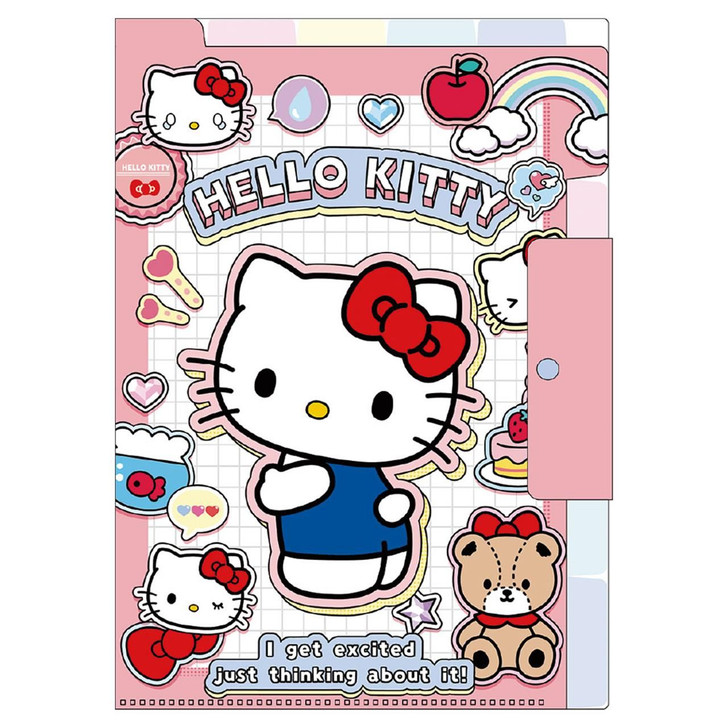 T's Factory Files That Can Be Accessed From The Top Or The Side Sanrio Peta / Hello Kitty