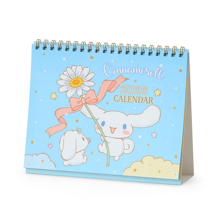  Sanrio Cinnamoroll Ring Calendar 2026 Paper Desktop 622095 