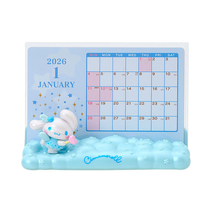Sanrio Cinnamoroll Mascot Calendar Desk Calendar