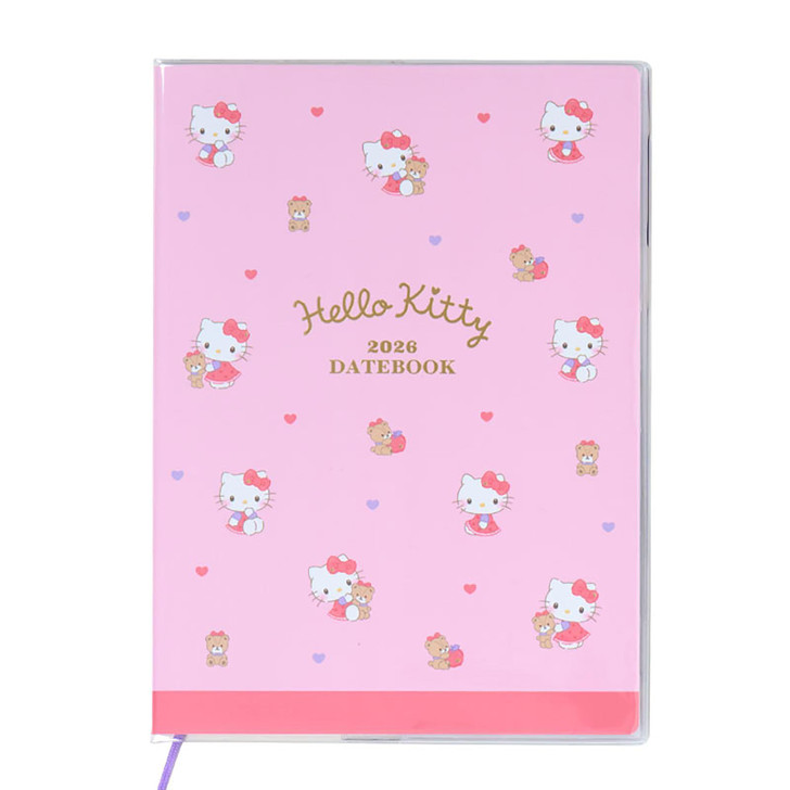 Sanrio Hello Kitty A5 Date Book 2026 October Start Notebook Planner Diary