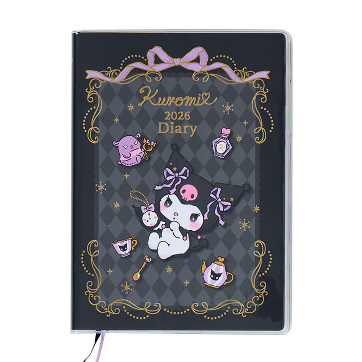 Sanrio Kuromi B6 Diary (Block Type) 2026 October Start Planner