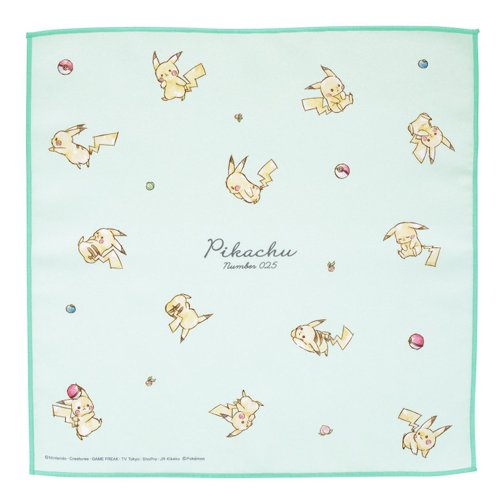 Pokemon Center Original Lunch Cloth / Pokeball And Pikachu