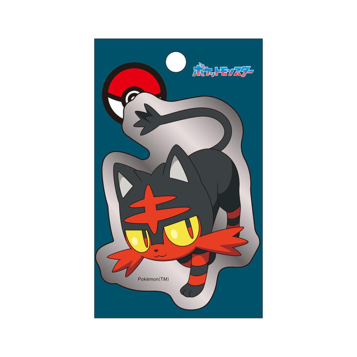 Pokemon Center Original Silver Sticker Litten