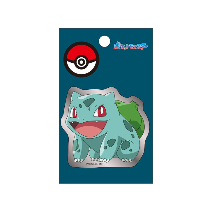 Pokemon Center Original Silver Sticker Bulbasaur