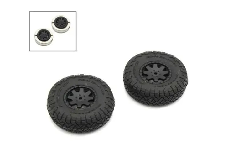 Kyosho MXTH001HWB PremountedTire/Wheelw/Weight2pcs 4Runner