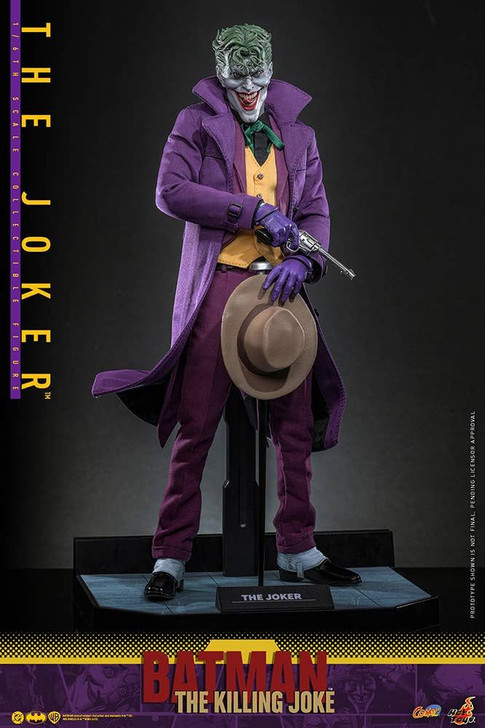 Hot Toys Comic Masterpiece - Fully Poseable 1/6 Figure: Batman: The Killing Joke - The Joker