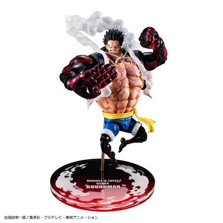 MegaHouse Variable Action Heroes Monkey D. Luffy Gear 4 Boundman Action Figure (One Piece)