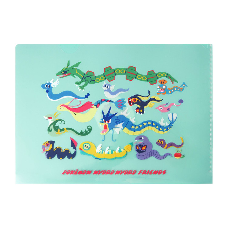 Pokemon Center Original A4 Clear File Pokemon Nyoro Nyoro Friends