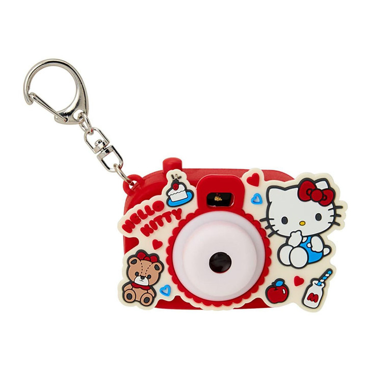  Sanrio Hello Kitty Camera-Shaped Light Scope Keychain (Miniature Toy) 
