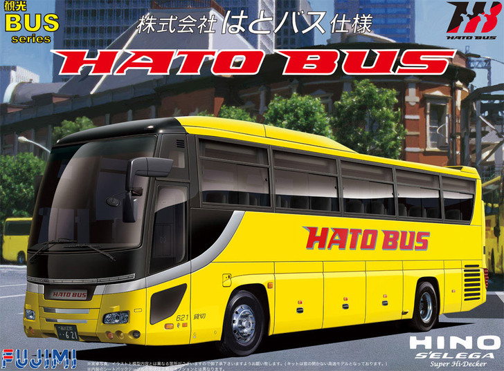 Fujimi BUS03 Hino Selega SHD Hato Bus Type 1/32 Scale Kit (4968728011288)