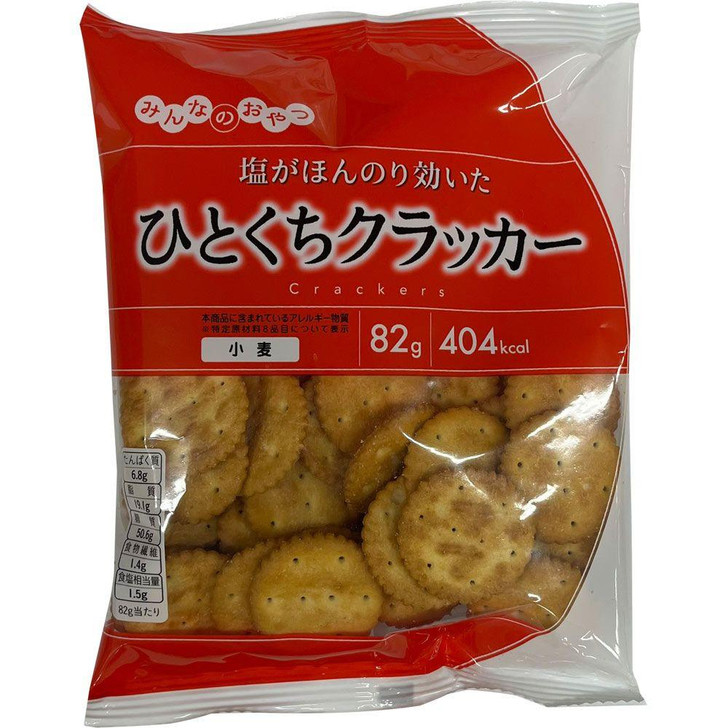  Japanese Food Everyone's Snack Bite-Sized Crackers 82g 
