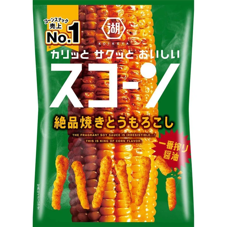  Japanese Food Scone Exquisite Grilled Corn 73g Koikeya 