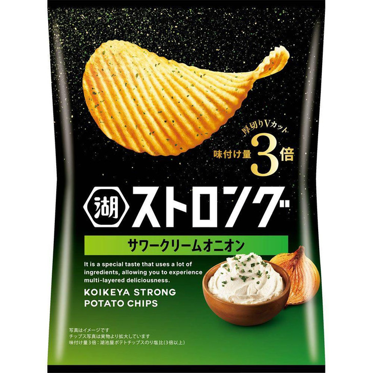 香合 【蓮】美濃焼 Strong Sour Cream Onion 53g Koikeya