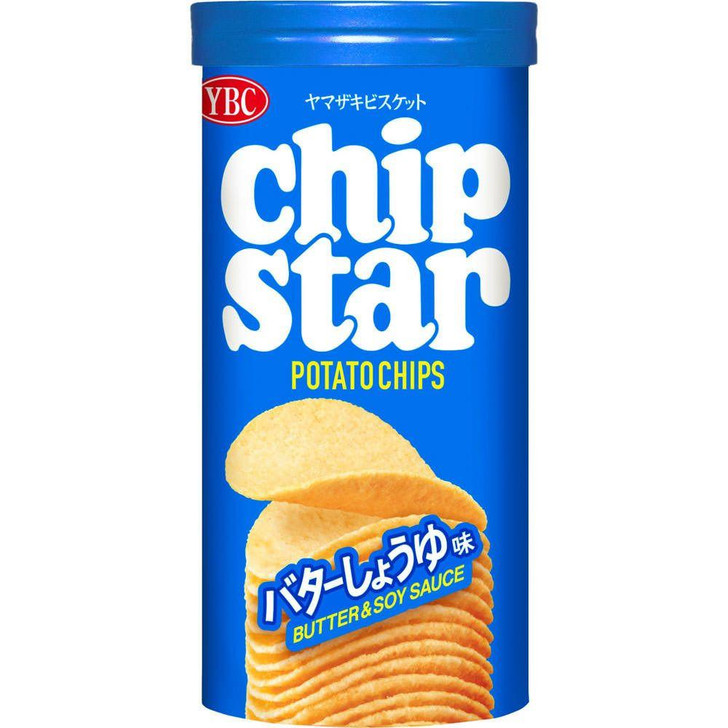  Japanese Food Chip Star S Butter Soy Sauce Flavor 45g Yamazaki Biscuit - Boxed Snack 