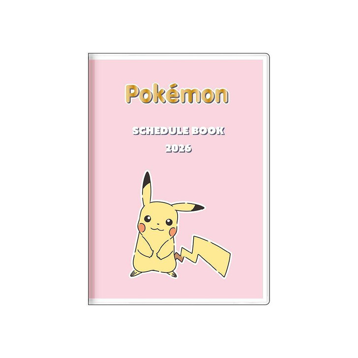  Pokemon Center Original Notebook Monthly B6 Pikachu 2026 