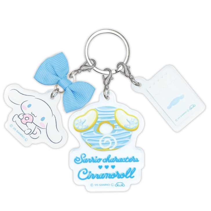  OST Sanrio C Donut 3 Chain Charm Cinnamoroll 