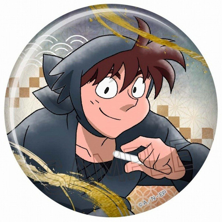  TwinCre Nintama Rantaro Foil-Pressed Can Badge Doi Hansuke 