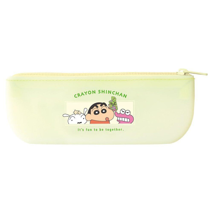  T's Factory Crayon Shin-chan Soft Silicone Pen Pouch Chocobi 