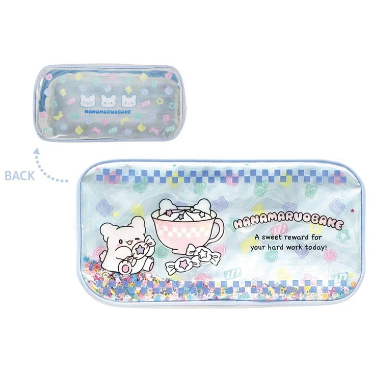  TCP Hanamaru Ghost Shaka Shaka Pen Pouch Blue 