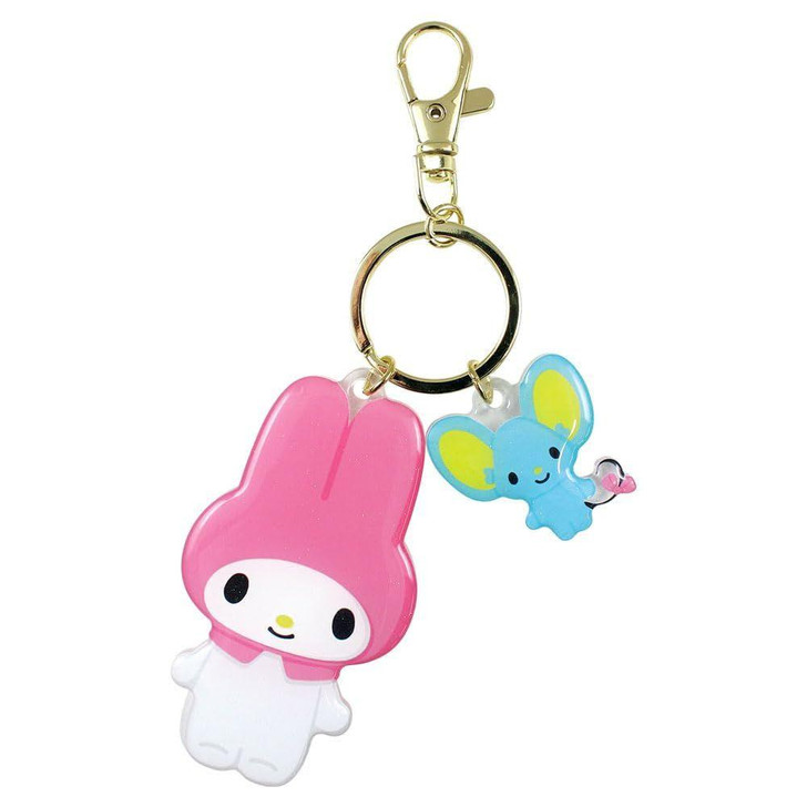  T's Factory Sanrio Die-Cut Twin Keychain My Melody 