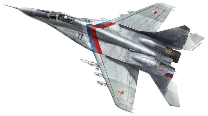  Platz 1/72 MiG-29(9.13) Fulcrum C Top Gun Plastic Model 