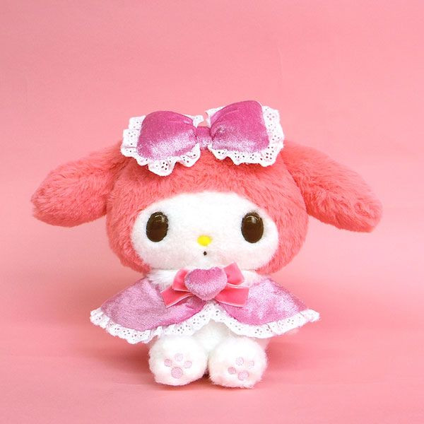 Nakajima Sanrio Characters Girly Cape My Melody Plush (S)