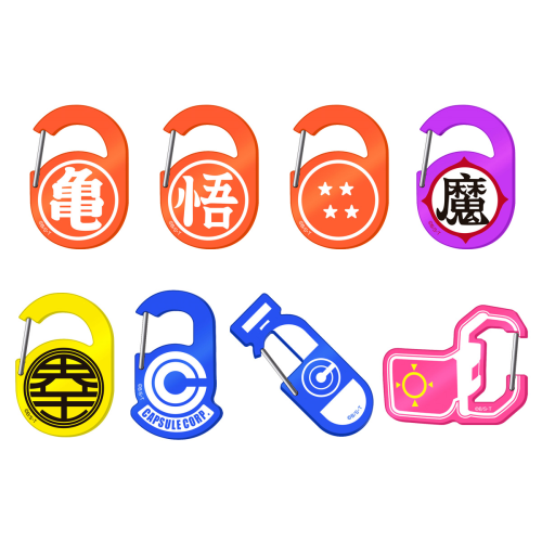 Bandai Candy Dragon Ball Acrylic Carabiner Gummy Box (12 pcs)