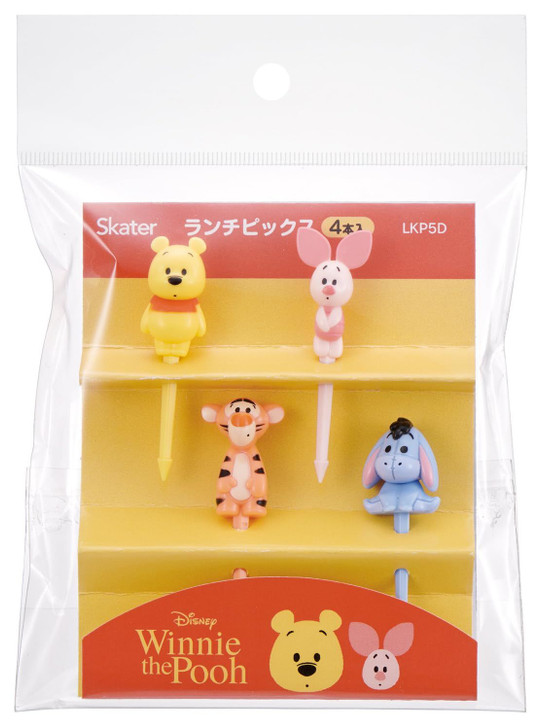 Skater Pooh Lunch Pick