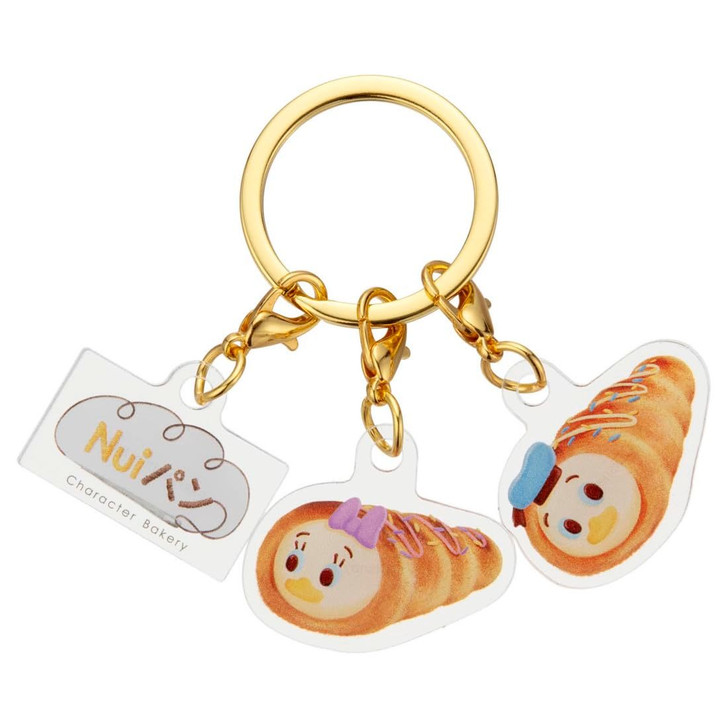 Takara Tomy Disney Character Nui Pan Three-Piece Acrylic Keychain Cornet