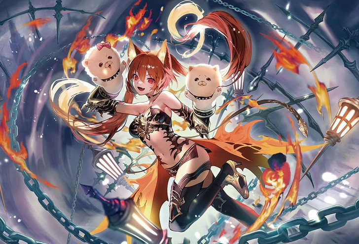 Jigsaw Puzzle The Unrestrained Hellfire Cerberus (1000 Pieces)