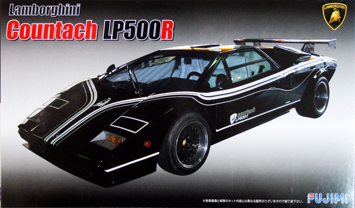 Fujimi EM18 Lamborghini Countach LP500R 1/24 Scale Kit (4968728082790)