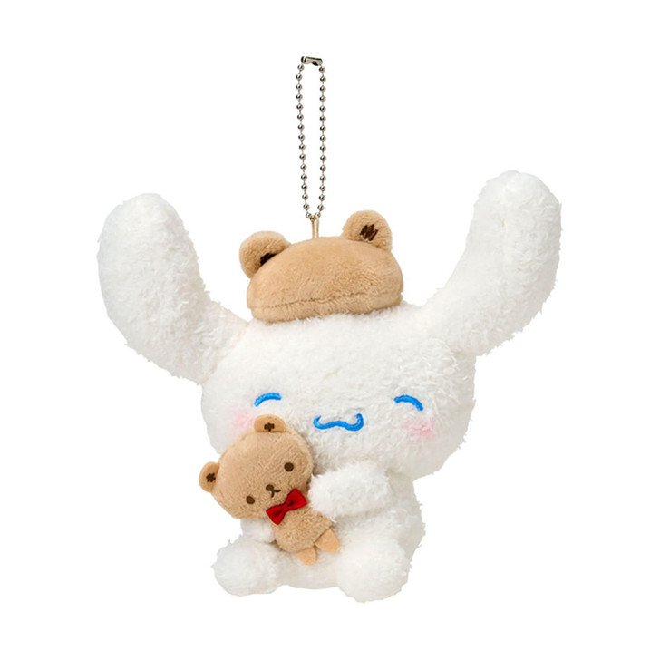 Sanrio Other Mascot Holder (With Bear) Cinnamoroll Brown