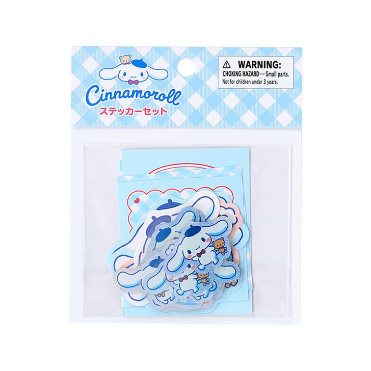 Sanrio Cinnamoroll Sticker Set (With Bear) 164534