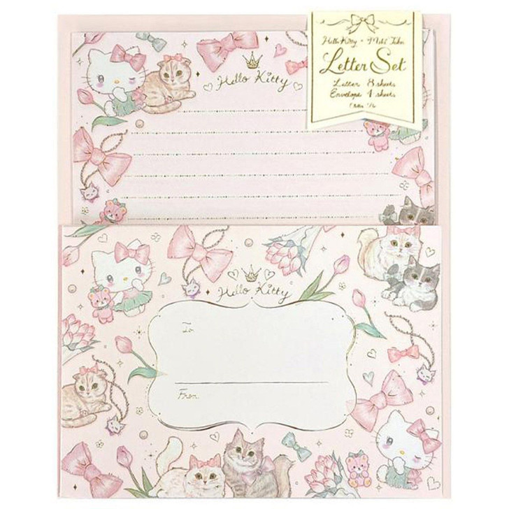 Miki Takei Sanrio Letter Set Hello Kitty Elegance