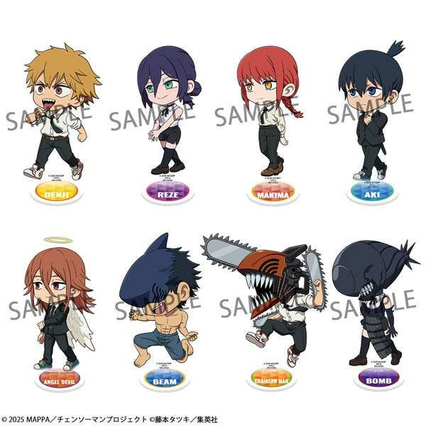 Tokotoko Acrylic Stand Chainsaw Man - The Movie: Reze Arc BOX (8pcs)