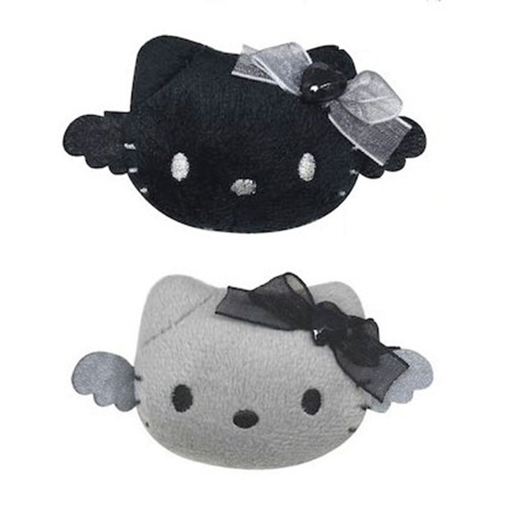 TCP Hello Kitty Plush Multi Clip Black And Gray