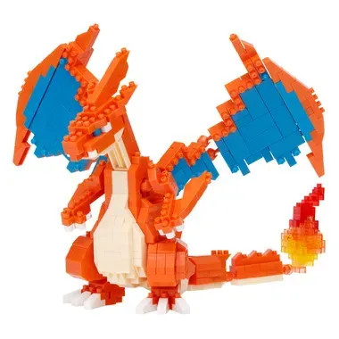 Kawada PRE-ORDER - NBPM_R13 Nanoblock Pocket Monster Mega Charizard Y RS