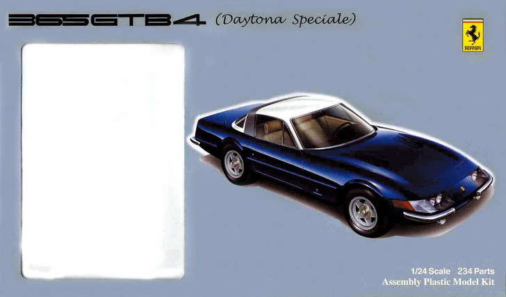 Fujimi EM41 Ferrari 365GTB4 Daytona Special 1/24 Scale Kit (4968728082592)