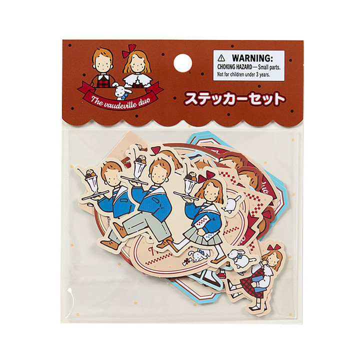 Sanrio Other Sticker Set (Lookbook For Two) The Vaudeville Duo 221473