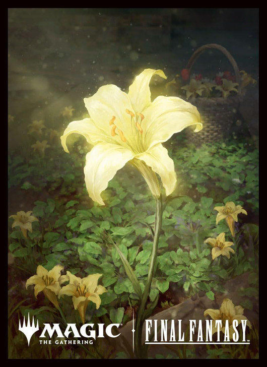 Magic: The Gathering - Final Fantasy Players Card Sleeve Secret Lair Drop Gold-Dusted Water Lily MFS-41