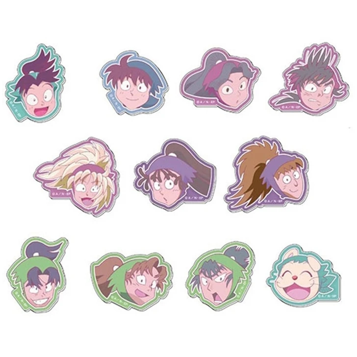 HASEPRO Nintama Rantaro 360 Face Character Clip Letter Collection Volume 2